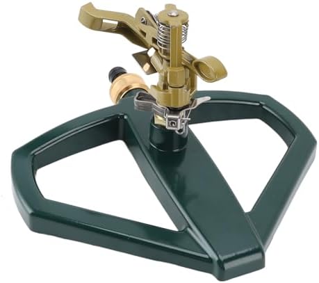 TOPINCN Rotating Sprinkler 360 Degree Rotation 22.5 cm Base Width (Yellow) - Image 4