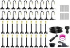 Drip Irrigation System with Nozzle Adjustable Sprinkler Head by Unknown