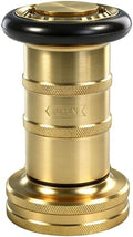 2 Inch Fire Hose Nozzle Brass NPSH/NPT Nozzles 108GPM 100PSI by SpringSpray