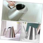Mipcase Stainless Steel Watering Can with Long Spout Capacity Durable Metal Pot for Plants for Gardening and Houseplants - Image 3