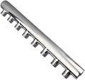 304 Stainless Steel 8-Port Manifold Splitter – 8 ways 25 Bar Pressure Rated for Drinking Water, Oil/Gas, Brewery, Cooling Systems, Polished Open by GOGOUP