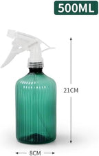 KeuLen Empty Spray Bottle,500 ML Gardening Plant Flower Watering Can Irrigation Sprayer Indoor Household Cleaning(Green) - Image 2