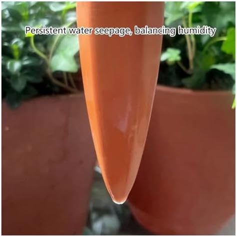 Plant Watering Globes 4pcs Self Watering Spikes Terracotta Plant Stakes Device Indoor - Image 3