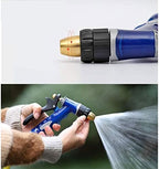 Garden Hose Nozzle, Hose Spray Nozzle with Adjustable Spray Patterns, Hose Sprayer Heavy Duty Metal Water Hose Nozzle for Hand Watering Plants and Lawn, Car Washing, Pa - Image 5