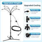 6-Adjustable Nozzle Standing Misters for Outside Patio - Easy to Install & Maintain, Customize Mist, Durable & Long-Lasting for Backyard Cooling - Image 4