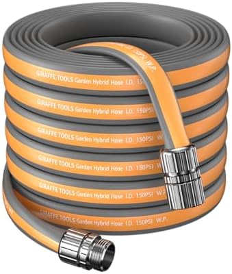 Giraffe Tools 100FT Garden Hose Lay Flat Lightweight Flexible Water Hose by GiraffeTools