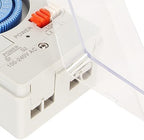 TB118N Mechanical Time Control Switch PC Material 100 to 240V AC 15 Min Minimum Interval 24 Hour Programmable Timer Switch for Home Garden Water Heater Street Light Appliance - Image 6