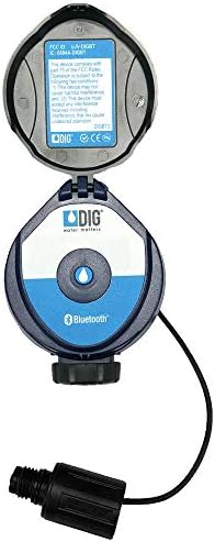 DIG 410BT-000 Battery Powered Bluetooth Controller w/ 3 Valve Adapters for Hunter, Rain Bird & Toro by DIGCorp%7CDripIrrigation%E2%80%93MicroIrrigation