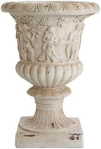 27' Garden Urn Planter, 27 Inch, Antique White - Image 7