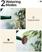Bamworld Metal Watering Can for Indoor Outdoor Plant 1/2 Gallon Deep Green - Image 3