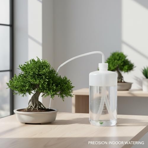 Squeeze Watering Bottle with Long Curved Nozzle for Precise Indoor Plant Care (1 PC) - Image 3