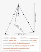 Heavy Duty Tripod Water Sprinkler for Large Yard, Adjustable Brass Impact - Image 7