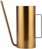 Watering Cans, 1500 ml Metal Stainless Steel Can Pot with Long Spout, Garden, Indoor Plants by Unknown