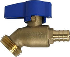 10 Pack XFITTING 1/2" Pex x 3/4" GHT Hose Bibb Valve, Garden Sillcock - Image 2