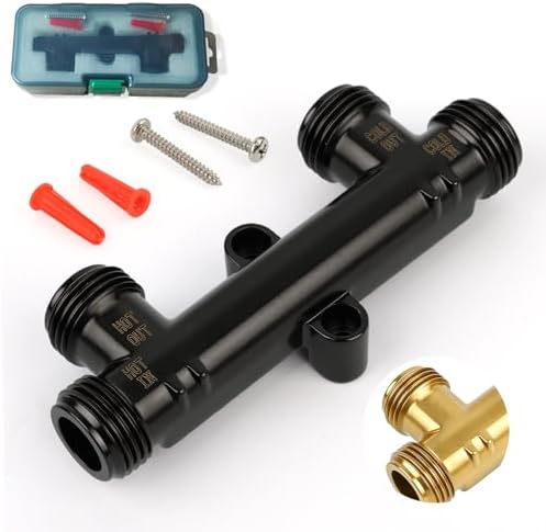 595926 E-Coating Copper Sensor Valve, Thermal Bypass Bridge Valve for Instant Hot Water Recirculating Pump System 367010, Compatible with 500800/500805 & up Comfort Series by Unknown