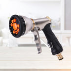 Function Zinc Alloy Hose Nozzle for Lawn and Car Washing - Image 3