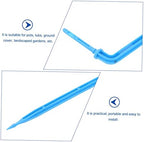 200 Pcs Plant Watering Spikes Automatic Drip Irrigation Garden Irrigation Stakes Automatic Drip Stake Multi-Head Drip Stake Automatic Drip Irrigation System Dripper Tool(Bluex3pcs,10X4cmx3pcs) - Image 3