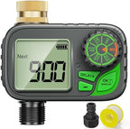 Sprinkler Timer Programmable Water Hose Timer with Rain Delay, Brass Inlet by ARFSKY