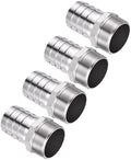 4pcs Stainless Steel Hose Barb Fittings 50mm Barb to 2" NPT Male by Kozelo