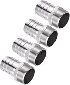 4pcs Stainless Steel Hose Barb Fittings 50mm Barb to 2" NPT Male by Kozelo