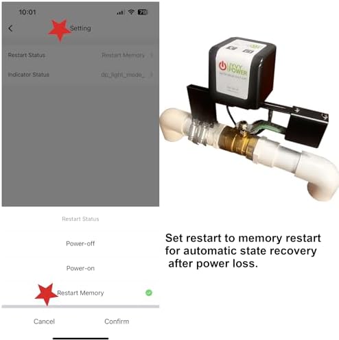 Smart Valve PRO Motorized Ball Valve Actuator WiFi Bluetooth Metal Gear Works with Tuya Smart Alexa Google Home iOS Android 2.4GHz Only - Image 4