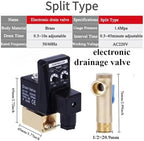 G1/2 DN15 230V Automatic Timed Water Electronic Timed Drain Valve for Air Compressor Condensate Management(230V) - Image 2