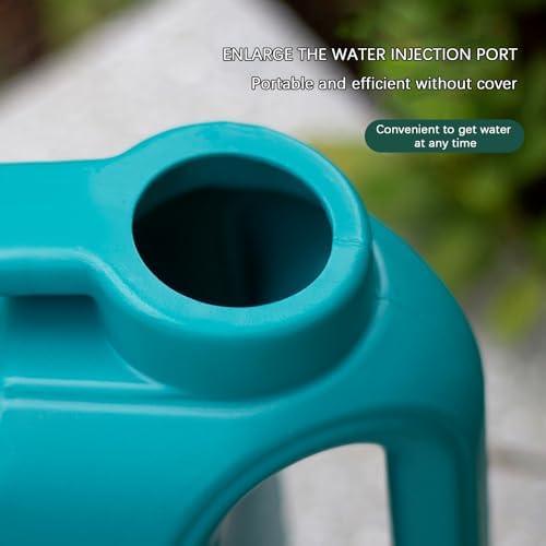 Plastic Watering Can for Indoor Outdoor Plants Long Spout with Removable Sprinkler Head - Image 5