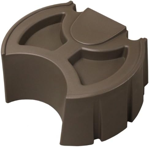 Good Ideas Rain Wizard 50 Gallon Plastic Rain Water Collection Barrel Stand, Oak by GoodIdeas