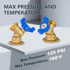50Pack Seelink 1/2" FIP x 3/4" MHT Hose Bibb Valve - Image 5