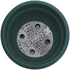 Bloem Ariana 20" Plastic Self-Watering Planter, Charleston Green, 2-Pack - Image 6