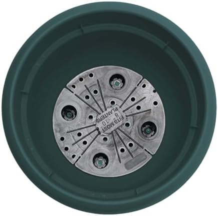 Bloem Ariana 20" Plastic Self-Watering Planter, Charleston Green, 2-Pack - Image 6