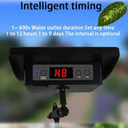 Solar Spray Irrigation System Kit, Solar Powered Timer Mode, IP67 Water Proof Automatic Self Watering System with 10m / 5m Hose Length for Greenhouse, Garden, Lawn - Image 6