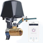 Smart Water Valve, WiFi Water Valve, Upgraded Version of Intelligent Water Valve Closing, Automatic Ball Valve Watering Timer, Sprinkler Controller, Smart Life App, Compatible with Alexa and Google by Jinvoo