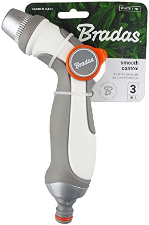 Quality Soft Grip/Impact Resistant 3 Pattern Pistol Head Garden Hose Spray Gun - Image 2