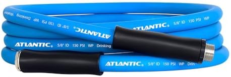 Atlantic RV Drinking Water Hose 15 ft, Lead, BPA, Phthalate-Free & PVC-Free by Atlantic