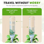 Self Watering Spikes, 4/8 Pack Automatic Plant Waterer with Adjustable Valve, Drip Irrigation Stakes for Indoor & Outdoor Plants, Self Watering Insert Devices for Garden, Vacation (8, White) - Image 3
