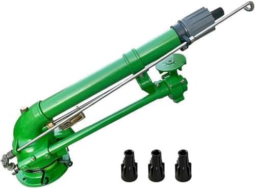 2" Farm Irrigation Spray Gun, Farm Irrigation Sprinkler, 360° Large-Area Watering Spray, with Replacement Nozzle Set, for Farmland Irrigation System by Unknown