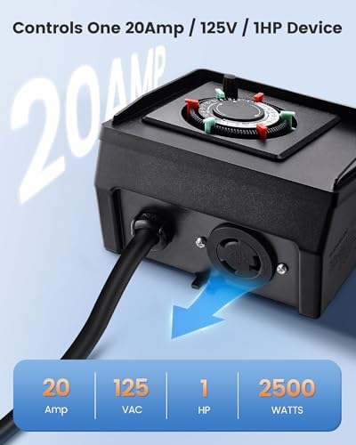 SURAIELEC Mechanical Pool Timer for Above Ground Pool, L5-20R Twist-Lock - Image 4
