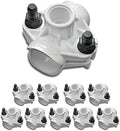 Dawn Industries 100C, 1" Saddle Tee x 1/2˝ FPT, KwikSeal Plastic Saddles Poly, Made in USA (10) by Unknown