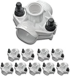 Dawn Industries 100C, 1" Saddle Tee x 1/2˝ FPT, KwikSeal Plastic Saddles Poly, Made in USA (10) by Unknown