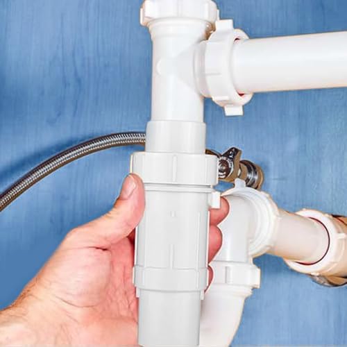 LESSO 2 Inch PVC Pipe Repair Coupling, 2 Sets - Image 6