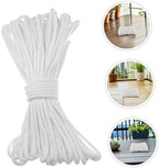 Toyvian Self Watering Cotton Rope Wick Cord for Potted Plants 6mm X 50m DIY Hydroponic Absorbent Gardening Cord Indoor Outdoor Automatic Irrigation Accessory - Image 7