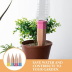 NOLITOY 4pcs Ceramic Plant Waterer Self Watering Spikes for Indoor Plants - Image 3