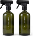 MaisoNovo Dark Green Spray Bottle for Plants | 16.9 Oz, Pack of 2 by MaisoNovo-TheArtofSustainableLiving