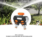 Water Tap Splitter, Hose Splitter 2 Way Valve Aluminum Alloy ABS Faucet Garden Irrigation Balcony Car Washing - Image 4