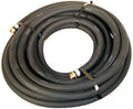 Water Hose Continental ContiTech ¾” x 50’ BLACK RUBBER - Industrial Grade - US Made by ContiTech