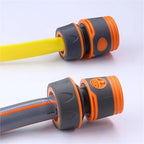 10Pcs Garden Hose Quick Connector with Stop Water Coupler for Irrigation Tubing Connect and Repair Or Extender(Red) - Image 4