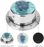 Hippo in Water Kitchen Timer for Cooking Mechanical Rotating Alarm Countdown Countup Timers - Image 3