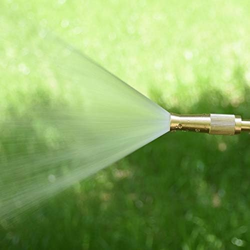 Gardening Irrigation Dripper Adjustable Garden Watering Sprinkler Brass Car Wash Water Gun Nozzle Car Wash and Watering for 1/2" Hose 15 Pcs - Image 5
