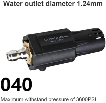 Rotary Nozzle For Pressure Washer, 5000 PSI, 1.24mm Outlet - Image 2